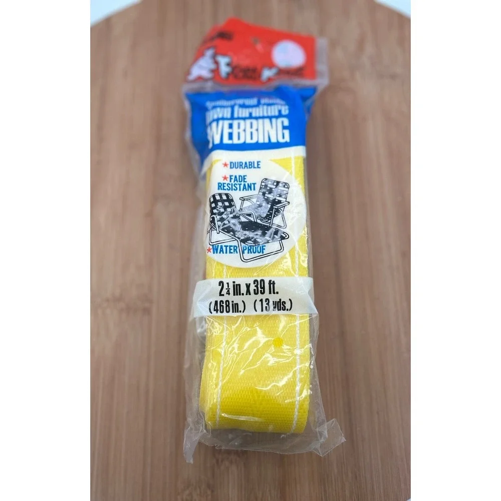 FROST KING Lawn Chair Replacement Webbing 2‎ 1/4